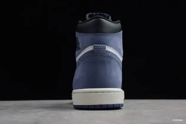 Rep Blue Jordan OG 555088-115 Retro 1 Air Moon High 0523